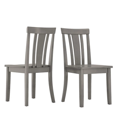 Inspire Q 2pk Keenan Slat Back Dining Chairs Finish 4 Inspire Q 2pk Keenan Slat Back Dining Chairs Finish - Image 2