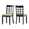 Set Of 2 Kensington Lattice Back Dining Chairs Black - Inspire Q 1 Set Of 2 Kensington Lattice Back Dining Chairs Black - Inspire Q -Inspire Q GUEST 05260335 536b 4221 9d49 357e00349e84