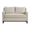 Madge Tweed Fabric Loveseat Oatmeal - Inspire Q
