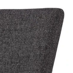 Set Of 2 Quinby Upholstered Parson Dining Chairs Black Heather - Inspire Q -Inspire Q GUEST 06eaafb7 049d 4ca2 983a 1bb708689380