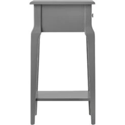 Hale 1 Drawer Wood Storage End Table Gray - Inspire Q -Inspire Q GUEST 0a9ef9b4 e4c7 411b acf7 74a5f0830dda