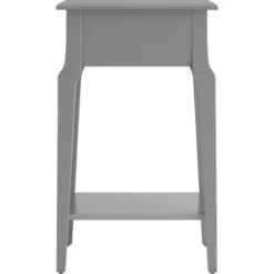 Hale 1 Drawer Wood Storage End Table Gray - Inspire Q -Inspire Q GUEST 0e47d451 2c3e 441d afbd fbd972c22962