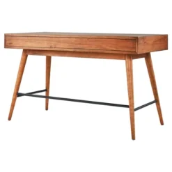 Foerster Mid Century Writing Desk - Warm Brown - Inspire Q 9 Foerster Mid Century Writing Desk - Warm Brown - Inspire Q -Inspire Q GUEST 1373ec4d b4e2 43e9 b646 f10ab164aec9