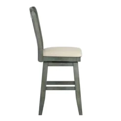 24" South Hill Spindle Back Swivel Counter Height Chair - Inspire Q -Inspire Q GUEST 17a478a2 1af0 41ab 8ded b2b504de7b77