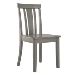 Inspire Q 2pk Keenan Slat Back Dining Chairs Finish