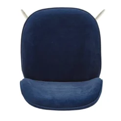 Set Of 2 Lillie Velvet Upholstered Gold Finish Dining Chairs - Inspire Q -Inspire Q GUEST 17bc5625 189a 4aca b64d a1bd9b4b7fbf