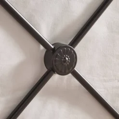 Queen Nelley Double X Bed Black - Inspire Q -Inspire Q GUEST 17ee6784 ab7c 44eb 9b63 2a55755edc44