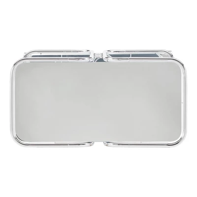 Ripley Chrome Finish Bar Cart Silver - Inspire Q 7 Ripley Chrome Finish Bar Cart Silver - Inspire Q - Image 5