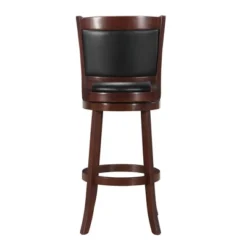 29" Piacenza Swivel Faux Leather Barstool Black - Inspire Q 8 29" Piacenza Swivel Faux Leather Barstool Black - Inspire Q -Inspire Q GUEST 1a6838ff 72d1 42e5 b506 2d12db7dd1e2