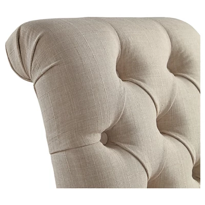 Set Of 2 Gramercy Button Tufted Dining Chair Wood - Inspire Q 4 Set Of 2 Gramercy Button Tufted Dining Chair Wood - Inspire Q - Image 2