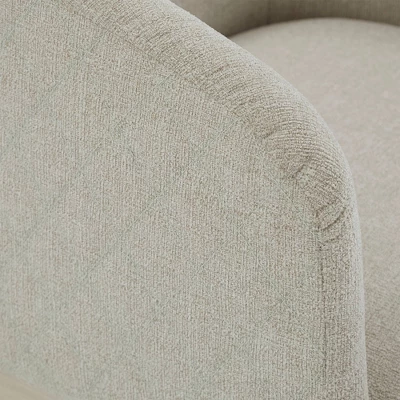 Audrey Heathered Dining Chair Beige - Inspire Q 9 Audrey Heathered Dining Chair Beige - Inspire Q - Image 7