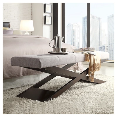 Clinton X Base Bench Gray - Inspire Q 4 Clinton X Base Bench Gray - Inspire Q - Image 2