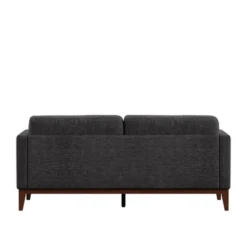 Clyde Linen Upholstered Sofa Charcoal Gray - Inspire Q -Inspire Q GUEST 278168fe e36d 49d9 bf3c c5ffeba5486e