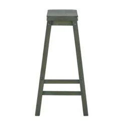 Set Of 2 29" Chimney Hill Saddle Barstools - Inspire Q -Inspire Q GUEST 27db8690 7af9 40fc a06f 876ec40a58e0