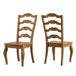 South Hill French Ladder Back Dining Chair 2 In Set - Inspire Q® -Inspire Q GUEST 2884a478 b121 4c64 8253 eb35adf144ca