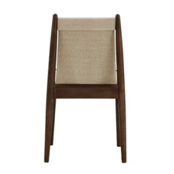 Set Of 2 Mckinley Walnut Finish Cocoa Fabric Dining Chairs Walnut - Inspire Q 15 Set Of 2 Mckinley Walnut Finish Cocoa Fabric Dining Chairs Walnut - Inspire Q -Inspire Q GUEST 28bd5fe5 0dcc 42d5 b969 e0dc9eae8415