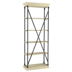 84" Belvidere 5 Shelf Narrow Bookshelf - Inspire Q -Inspire Q GUEST 2d7c1ad9 550b 4d2c 8a87 ef9cd1659e93