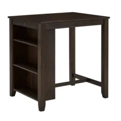 O'Brien Wood Counter Height Dining Table With Charging Station - Inspire Q 16 O'Brien Wood Counter Height Dining Table With Charging Station - Inspire Q -Inspire Q GUEST 365a6e67 167e 4559 be25 eafed5f96718