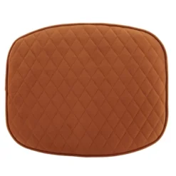 Schroeder Orange Fabric Ottoman Orange - Inspire Q -Inspire Q GUEST 37f52d81 6571 4257 98ee 9525b0d6fed3