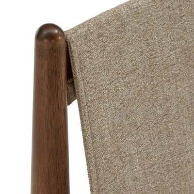 Set Of 2 Mckinley Walnut Finish Cocoa Fabric Dining Chairs Walnut - Inspire Q 10 Set Of 2 Mckinley Walnut Finish Cocoa Fabric Dining Chairs Walnut - Inspire Q - Image 8