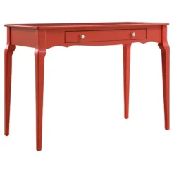 Muriel Wood Writing Desk With Drawers Inspire Q -Inspire Q GUEST 3cb061e7 a019 41b4 ba58 43605681a672
