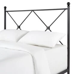 Queen Nelley Double X Bed Black - Inspire Q -Inspire Q GUEST 3d67f305 0fa7 4ef2 8004 410e19ae1e5e