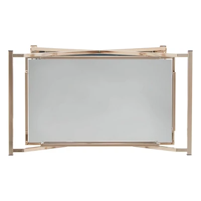 Rosanne Champagne Bar Cart Gold - Inspire Q 6 Rosanne Champagne Bar Cart Gold - Inspire Q - Image 4