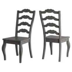 South Hill French Ladder Back Dining Chair 2 In Set - Inspire Q® -Inspire Q GUEST 3f77072f da90 4bf3 a3f5 9b1bb8b1bbd0