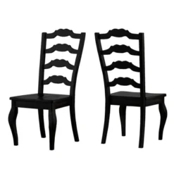 South Hill French Ladder Back Dining Chair 2 In Set - Inspire Q® -Inspire Q GUEST 4191cd26 f1a7 4d15 a775 ec8c361f1802