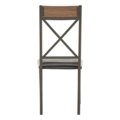 5pc Keegan Dining Set Brown - Inspire Q -Inspire Q GUEST 4348bfca 3047 41f2 8f8b 39a43cf8d2be