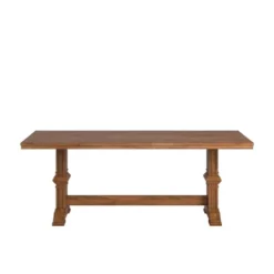 Delaney Two Toned Rectangular Solid Wood Top Dining Table - Inspire Q -Inspire Q GUEST 49cc57bf accf 4b86 9317 86a0c180dfc3