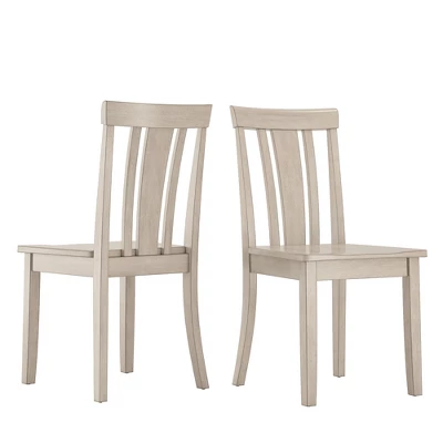 Inspire Q 2pk Keenan Slat Back Dining Chairs Finish 5 Inspire Q 2pk Keenan Slat Back Dining Chairs Finish - Image 3