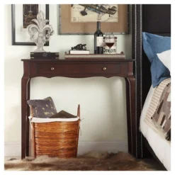 Muriel Console Table Espresso - Inspire Q -Inspire Q GUEST 5098d3d4 ba44 4cf1 8606 1c7c6b370569