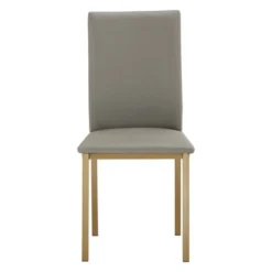 Set Of 4 Devoe Metal Upholstered Dining Chairs - Inspire Q 12 Set Of 4 Devoe Metal Upholstered Dining Chairs - Inspire Q -Inspire Q GUEST 51181c36 16dc 4176 aa31 344a80b792fc