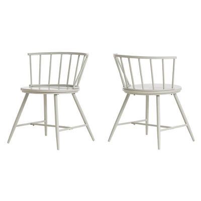 Set Of 2 Irelyn Low-Back Windsor Classic Dining Chairs - Inspire Q 3 Set Of 2 Irelyn Low-Back Windsor Classic Dining Chairs - Inspire Q