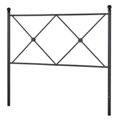 Queen Nelley Double X Bed Black - Inspire Q -Inspire Q GUEST 522e60ee 2e0c 4dca bd6b f2a8da87d7ed