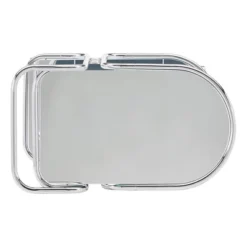 Bedford Chrome Finish Round Edge Bar Cart Silver - Inspire Q -Inspire Q GUEST 577c4e71 d8a1 421e adf0 a20d838894a1