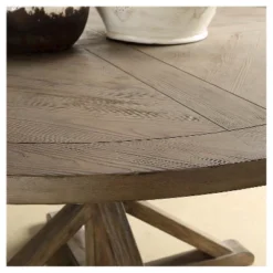 Sierra Round Dining Table Wood Brown - Inspire Q -Inspire Q GUEST 57edb3f4 4012 4bf5 8020 ba636d9fb958