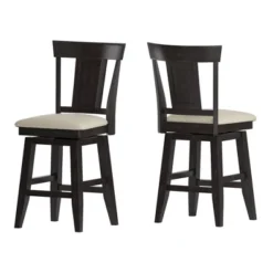 24" South Hill Panel Back Swivel Counter Height Chair - Inspire Q -Inspire Q GUEST 5ae16922 681c 4838 9896 532f6f15e792