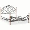 Reagan Graceful Scroll Bronze Iron Bed - Inspire Q 1 Reagan Graceful Scroll Bronze Iron Bed - Inspire Q -Inspire Q GUEST 5dd795c4 53ae 4771 b4ca 619617911c78
