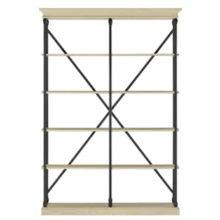 84" Belvidere 5 Shelf Bookcase - Inspire Q -Inspire Q GUEST 62f0cc6a 5514 46f1 9d6f 86b863015d20