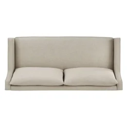 Madge Tweed Fabric Sofa Oatmeal - Inspire Q -Inspire Q GUEST 6341c5a4 ba90 4756 9721 255bf5209b91
