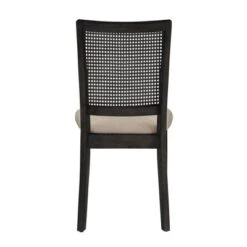 Set Of 2 South Hill Beige Linen Rattan Back Dining Chairs - Inspire Q 13 Set Of 2 South Hill Beige Linen Rattan Back Dining Chairs - Inspire Q -Inspire Q GUEST 6951c91d c851 438f 907f eeef4339f75b