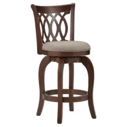 24" Parma Swivel Counter Height Barstool Wood - Inspire Q 10 24" Parma Swivel Counter Height Barstool Wood - Inspire Q -Inspire Q GUEST 6ee2f38d 97e4 4ac7 ada6 2568e8b1fcab