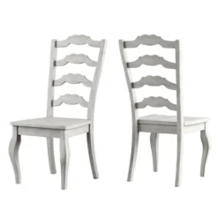 South Hill French Ladder Back Dining Chair 2 In Set - Inspire Q® -Inspire Q GUEST 7052d81d 6664 4a34 9d79 884fa5722005