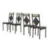 5pc Kalinda Dining Set Black - Inspire Q -Inspire Q GUEST 75a1b819 03bd 4b15 9076 4230f802a06b