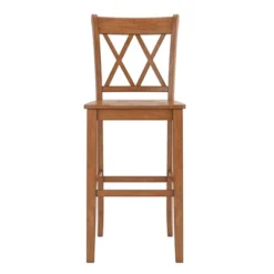 Set Of 2 29" South Hill Double X Back Barstools - Inspire Q -Inspire Q GUEST 7bbe35f9 fef2 4a6a 8a4d 4c950ee17e44