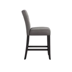 Set Of 2 Phelan Keyhold Counter Height Barstool Smoke - InspireQ -Inspire Q GUEST 7ca2e236 5210 47c5 b629 a3708990002d
