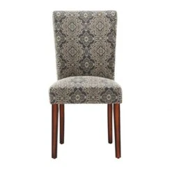Set Of 2 Reeves Print Parsons Dining Side Chairs Damask - Inspire Q -Inspire Q GUEST 7ce86fa9 0f6a 4594 aa47 ee75ec8b5e72