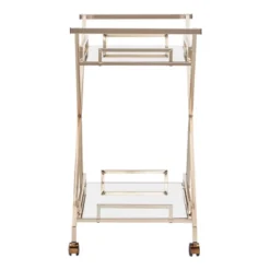 Rosanne Champagne Bar Cart Gold - Inspire Q 11 Rosanne Champagne Bar Cart Gold - Inspire Q -Inspire Q GUEST 81e82d36 2ce5 4819 bc37 c98bc0dce20d